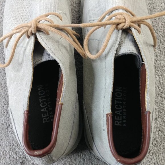 Kenneth Cole Reaction Desert Chukka Boot Mens Size 11.5 Ankle Boots Gray Shoes - Picture 9 of 10